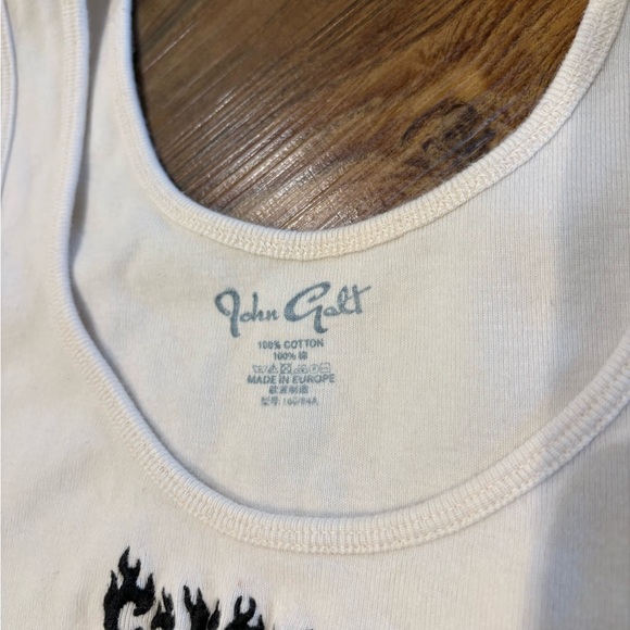 NWOT Brandy Melville White 'California' Tank Top - Picture 3 of 4